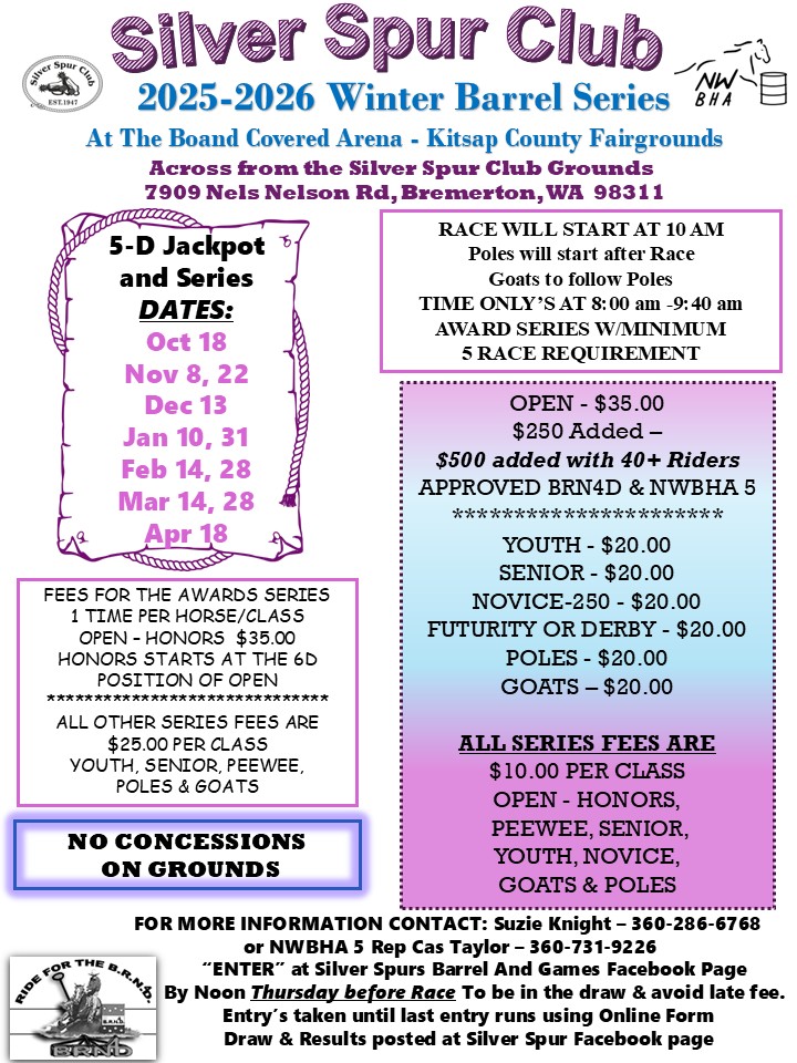2025-2026 Boand Winter Series flyer